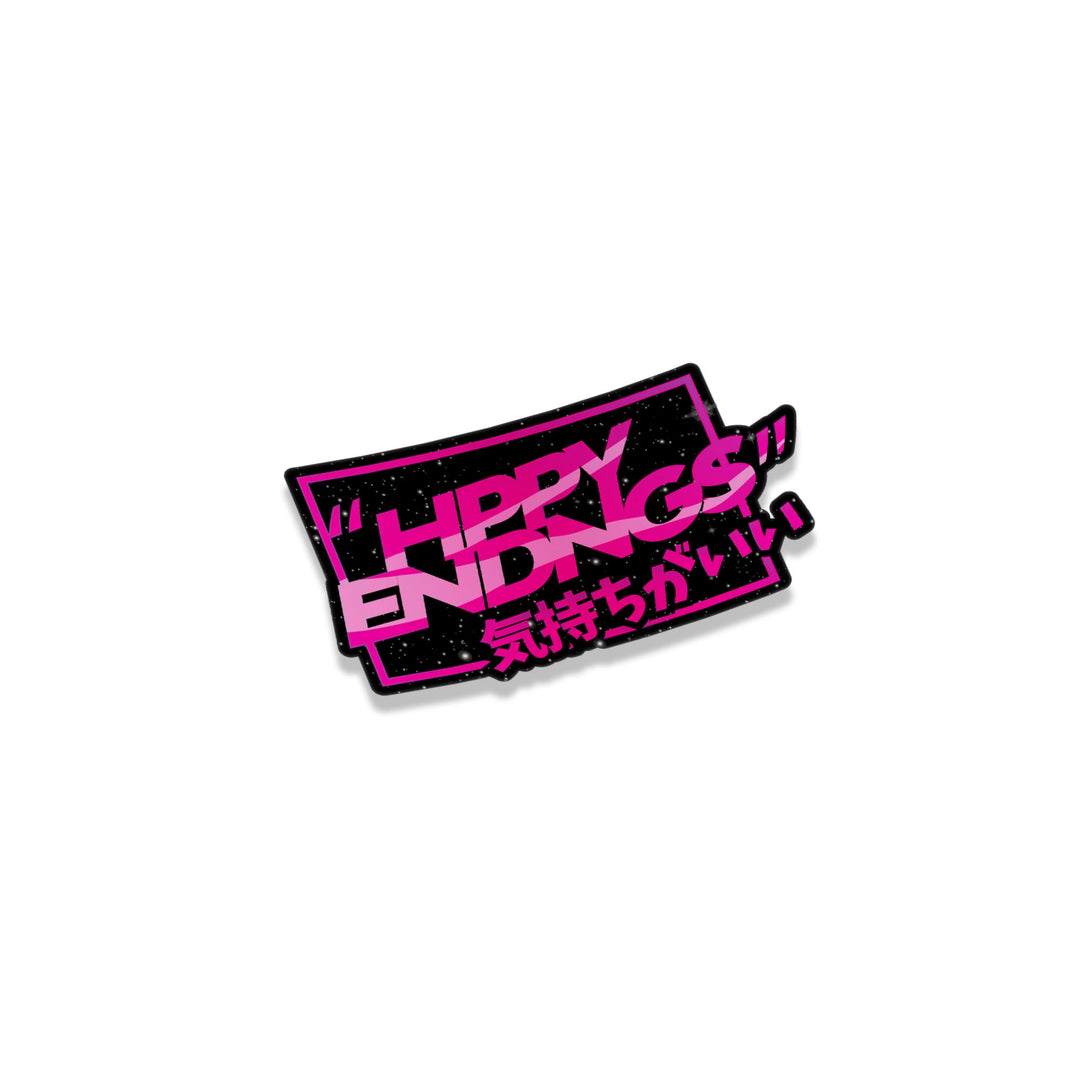 Sticker - Pretty Pink (Oil Slick) - Happy Endings - Automotive & Lifestyle Brand