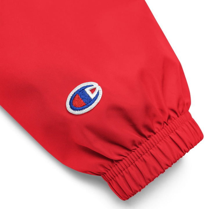 Packable Jacket - Champion (Red) - Happy Endings - Automotive & Lifestyle Brand