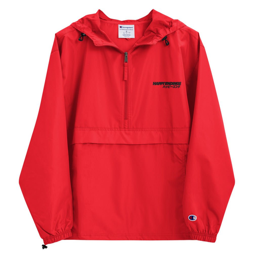 Packable Jacket - Champion (Red) - Happy Endings - Automotive & Lifestyle Brand