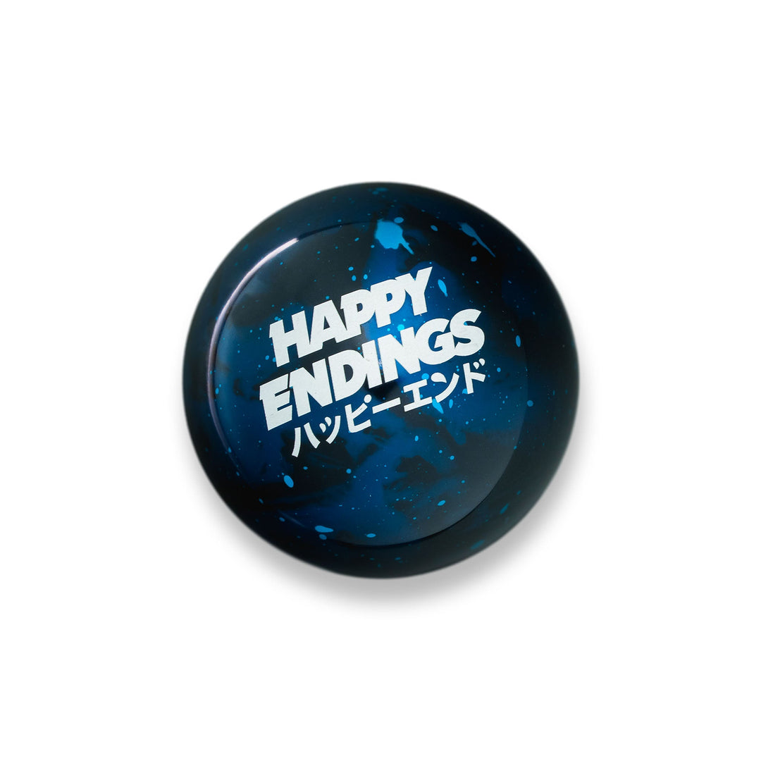 Shift Knob - Blue Cosmic Space - Happy Endings - Automotive & Lifestyle Brand