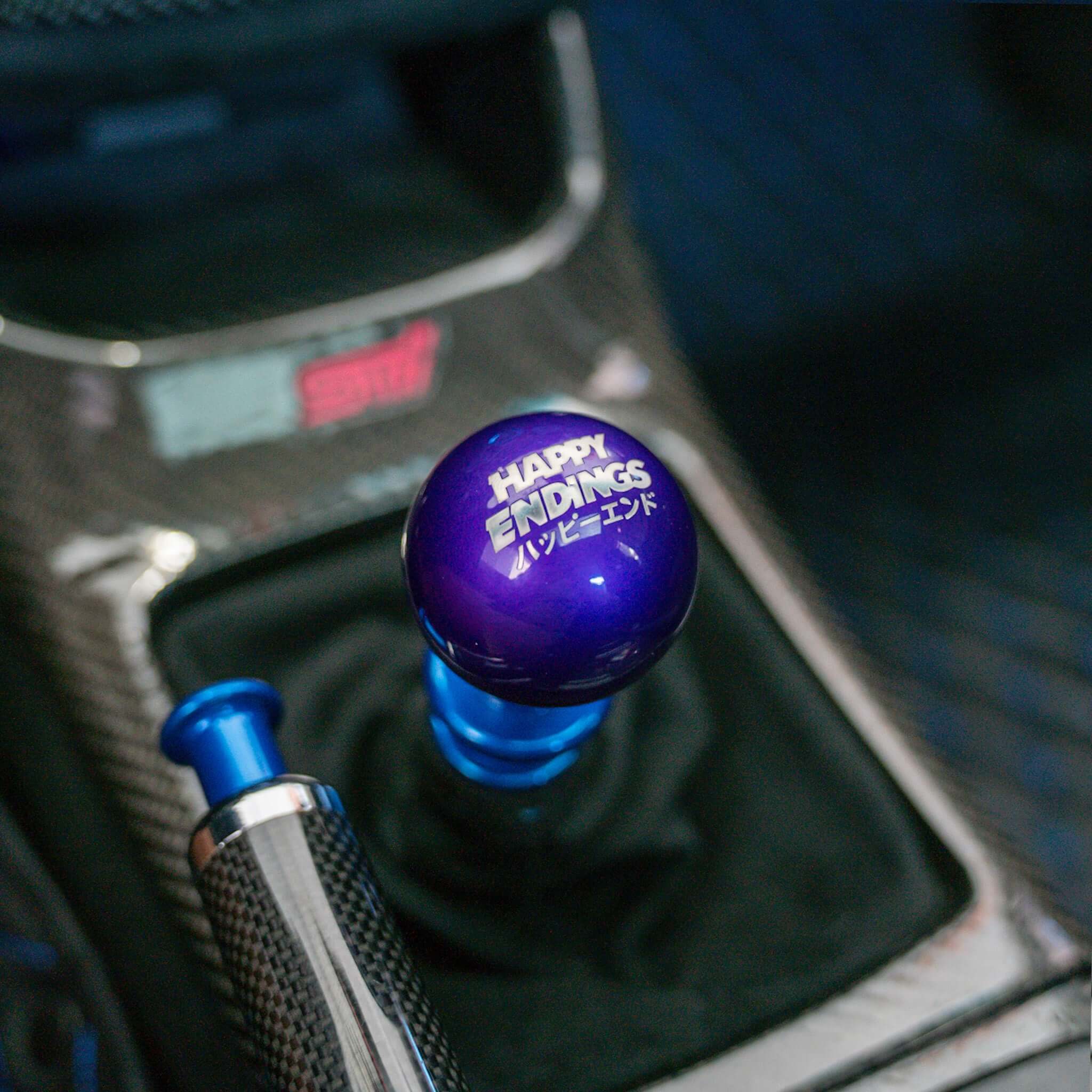 Candy Purple Weighted Shift Knob | Happy Endings