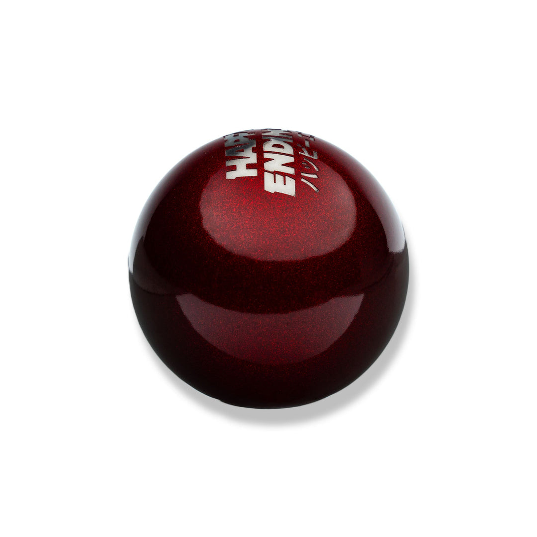 Shift Knob - Candy Red (Weighted) - Happy Endings - Automotive & Lifestyle Brand