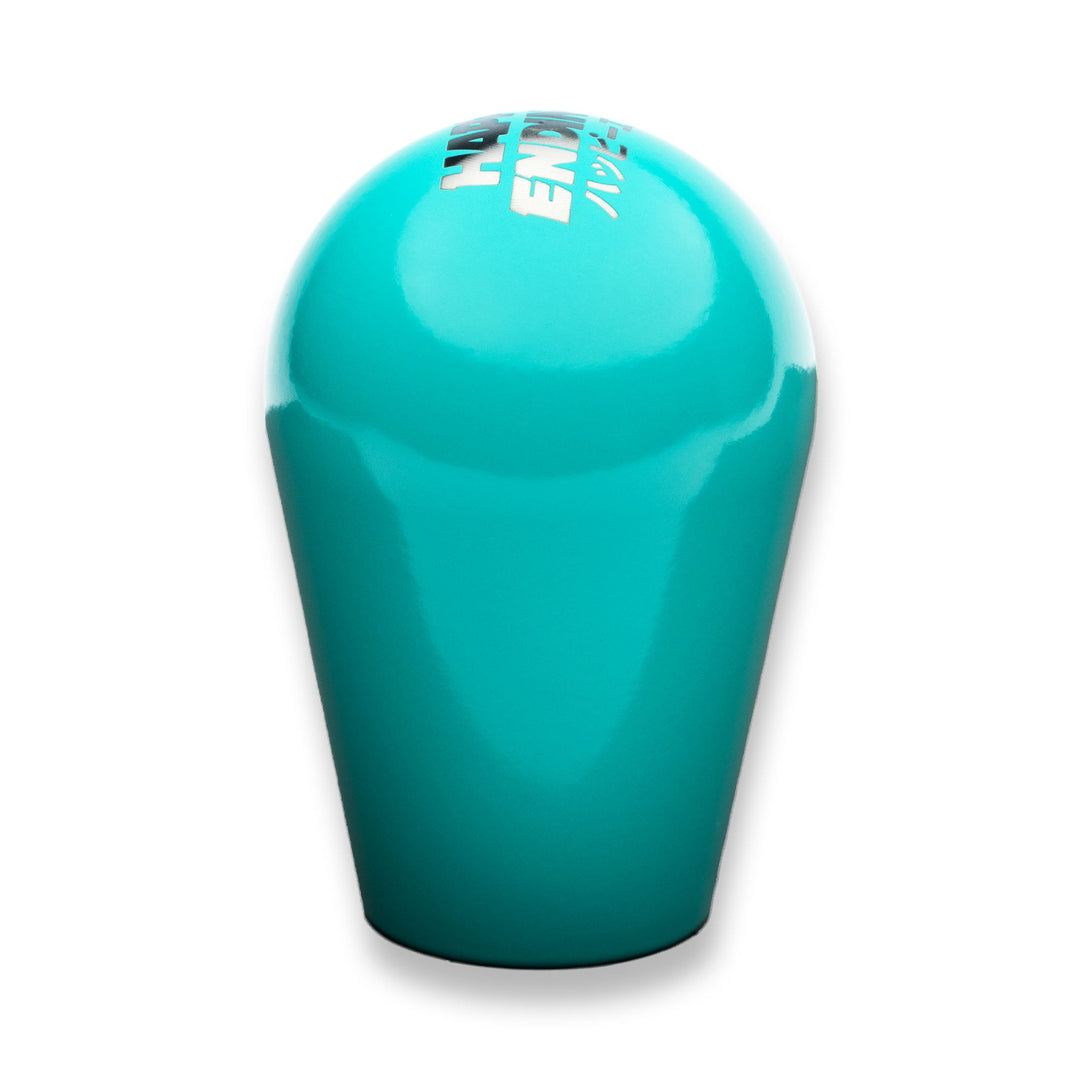 Shift Knob - Hyper Teal (Weighted) - Happy Endings - Automotive & Lifestyle Brand