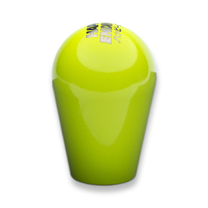 Shift Knob - Neon Yellow (Weighted) - Happy Endings - Automotive & Lifestyle Brand