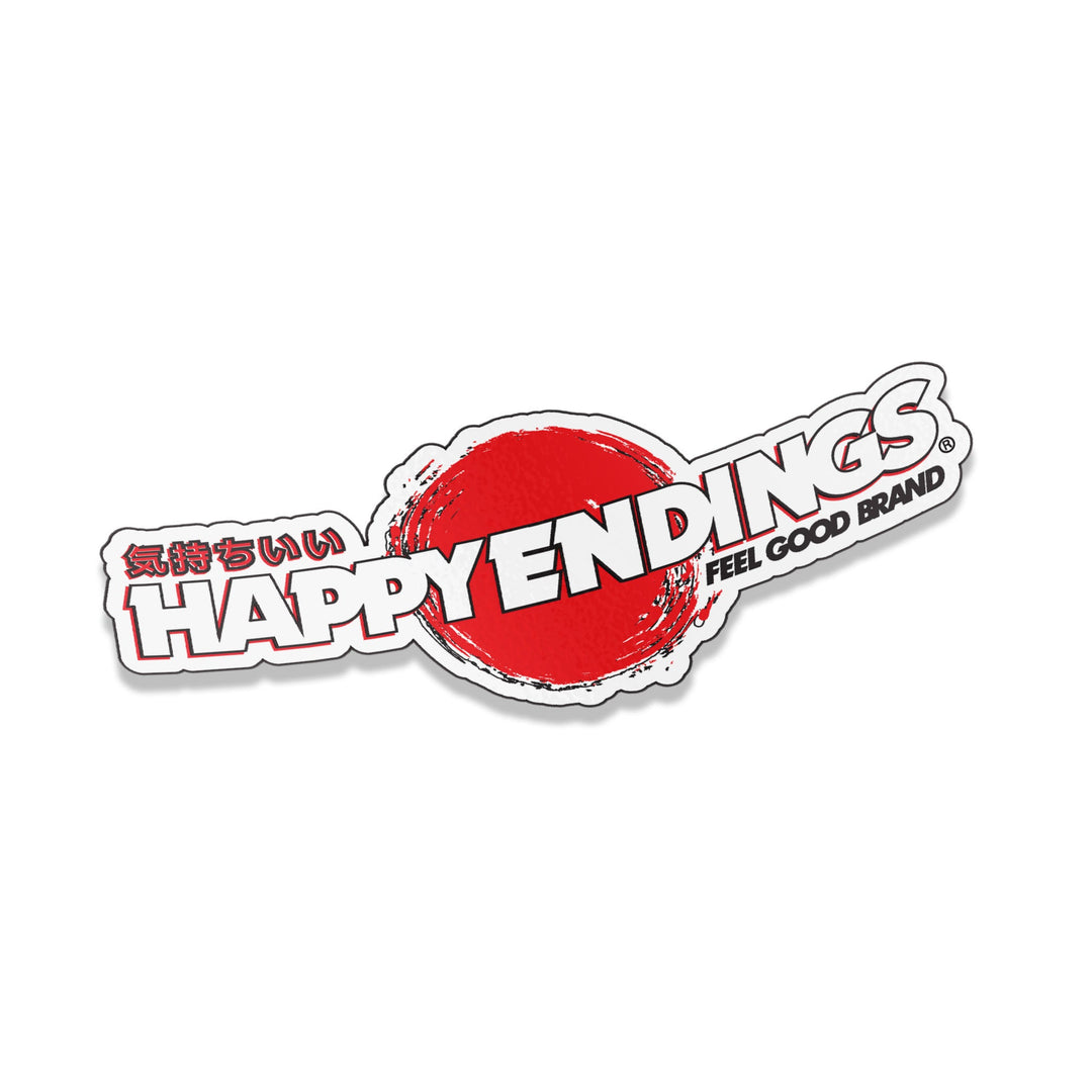 Sticker - Cheeky - Happy Endings - Automotive & Lifestyle Brand