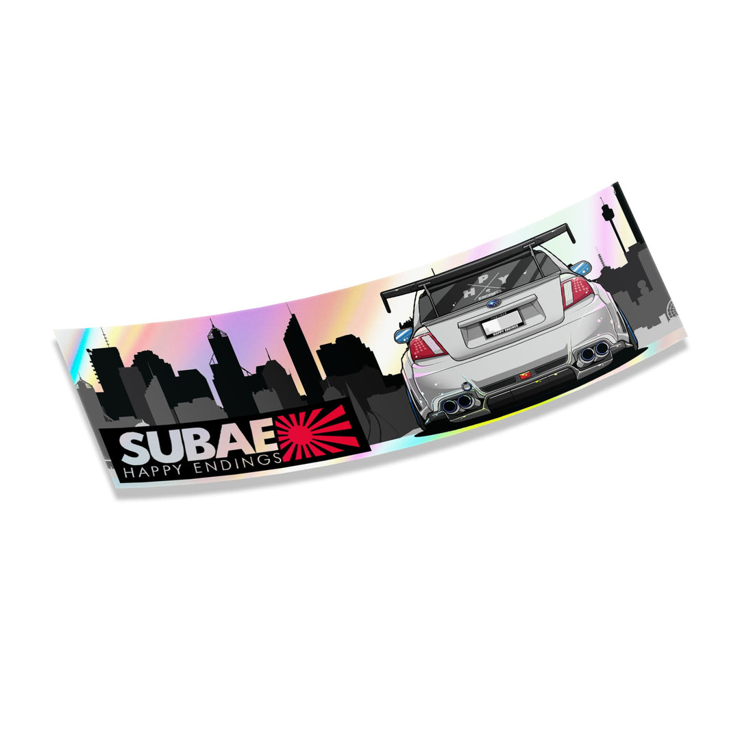 Sticker - Subae (Oil Slick) - Happy Endings - Automotive & Lifestyle Brand
