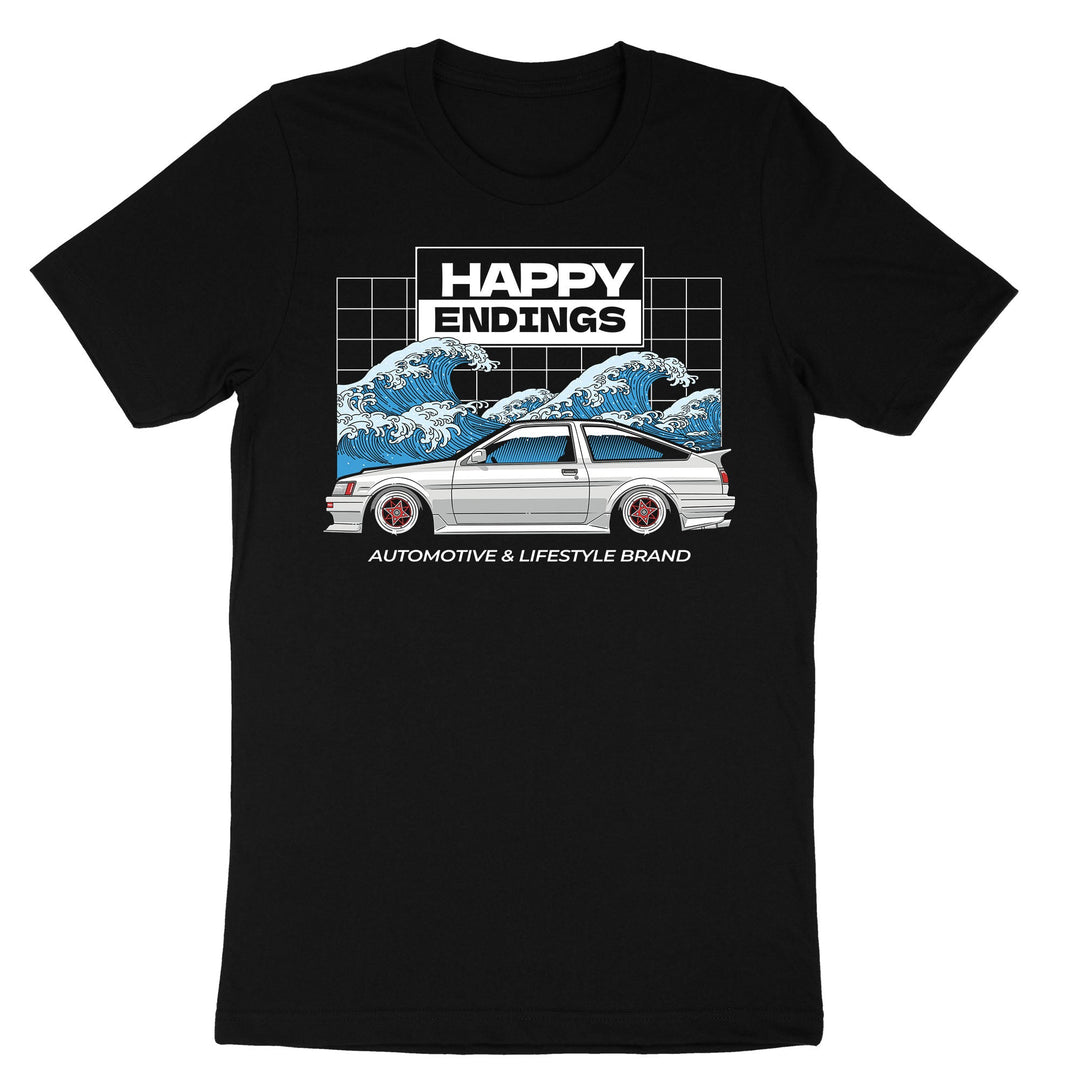 T-Shirt - 86 (Unisex) - Happy Endings - Automotive & Lifestyle Brand