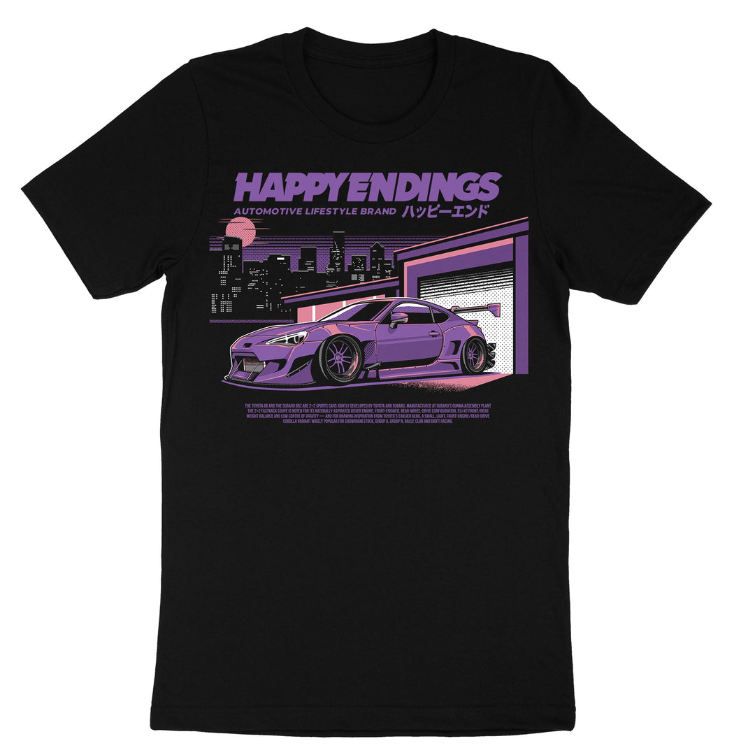 T-Shirt - FRS (Unisex) - Happy Endings - Automotive & Lifestyle Brand