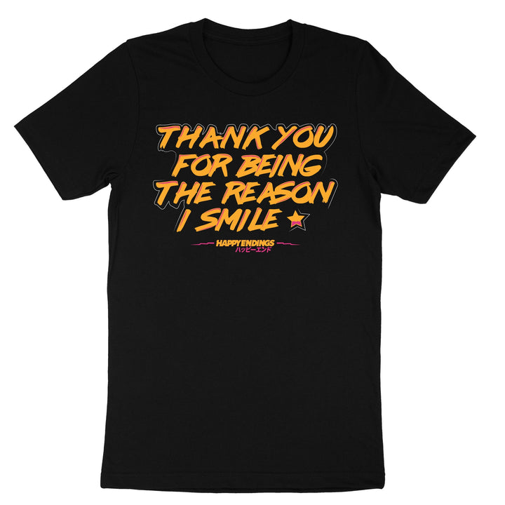 T-Shirt - I Smile (Unisex) - Happy Endings - Automotive & Lifestyle Brand