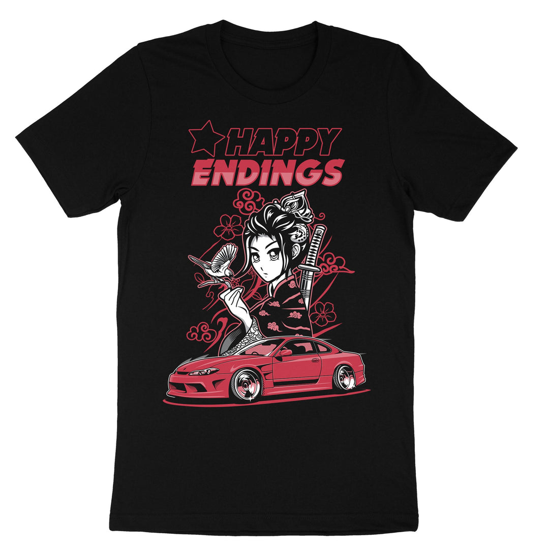T-Shirt - Lady Silvia (Unisex) - Happy Endings - Automotive & Lifestyle Brand