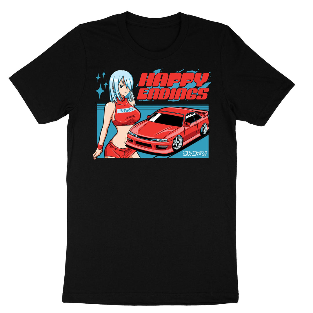 T-Shirt - Lets Go Driving (Unisex) - Happy Endings - Automotive & Lifestyle Brand