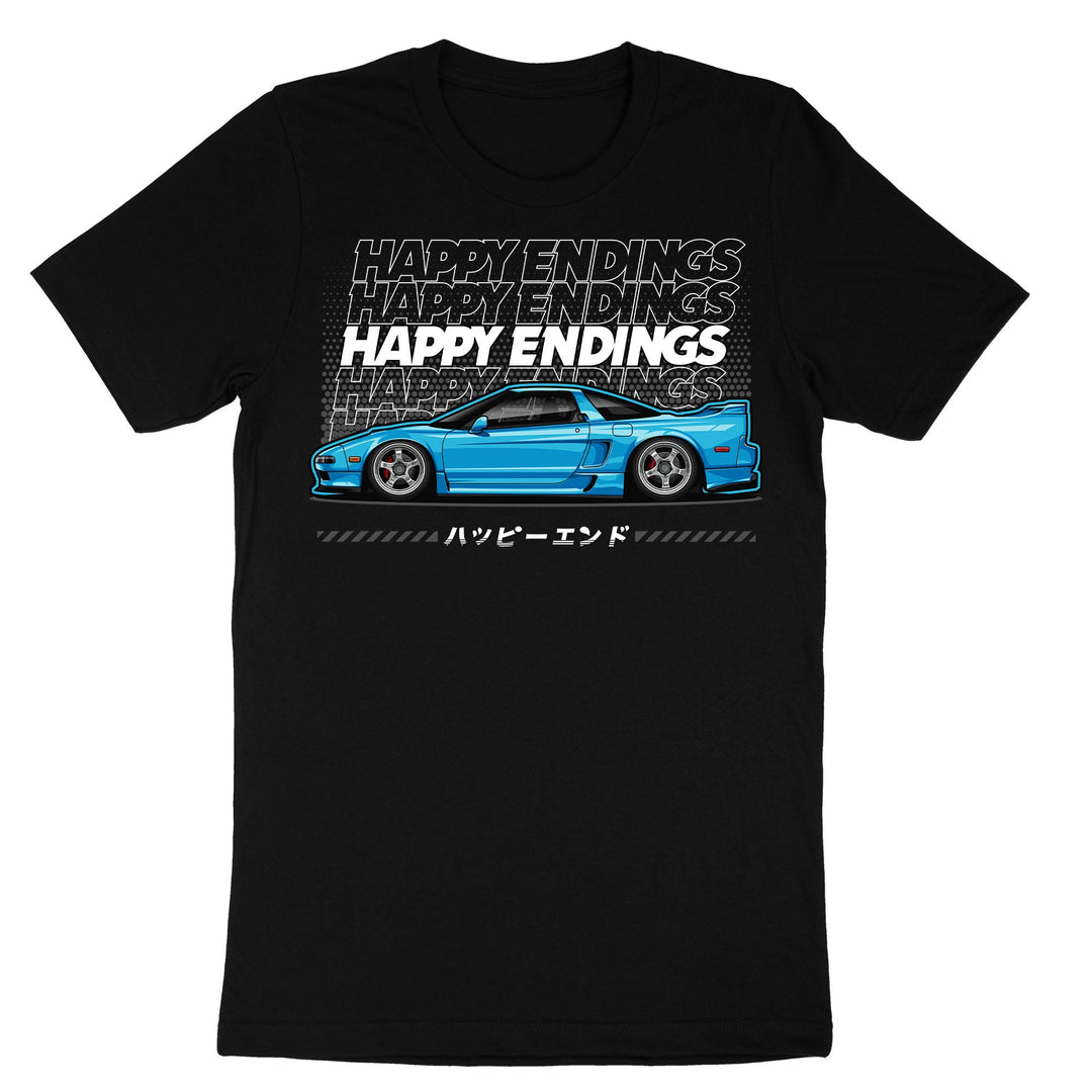 T - Shirt - NSX (Unisex) - Happy Endings - Automotive & Lifestyle Brand