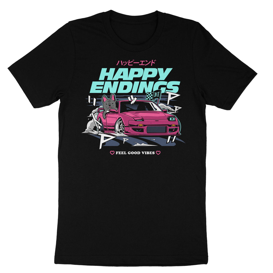 T-Shirt - S13 Drifting (Unisex) - Happy Endings - Automotive & Lifestyle Brand