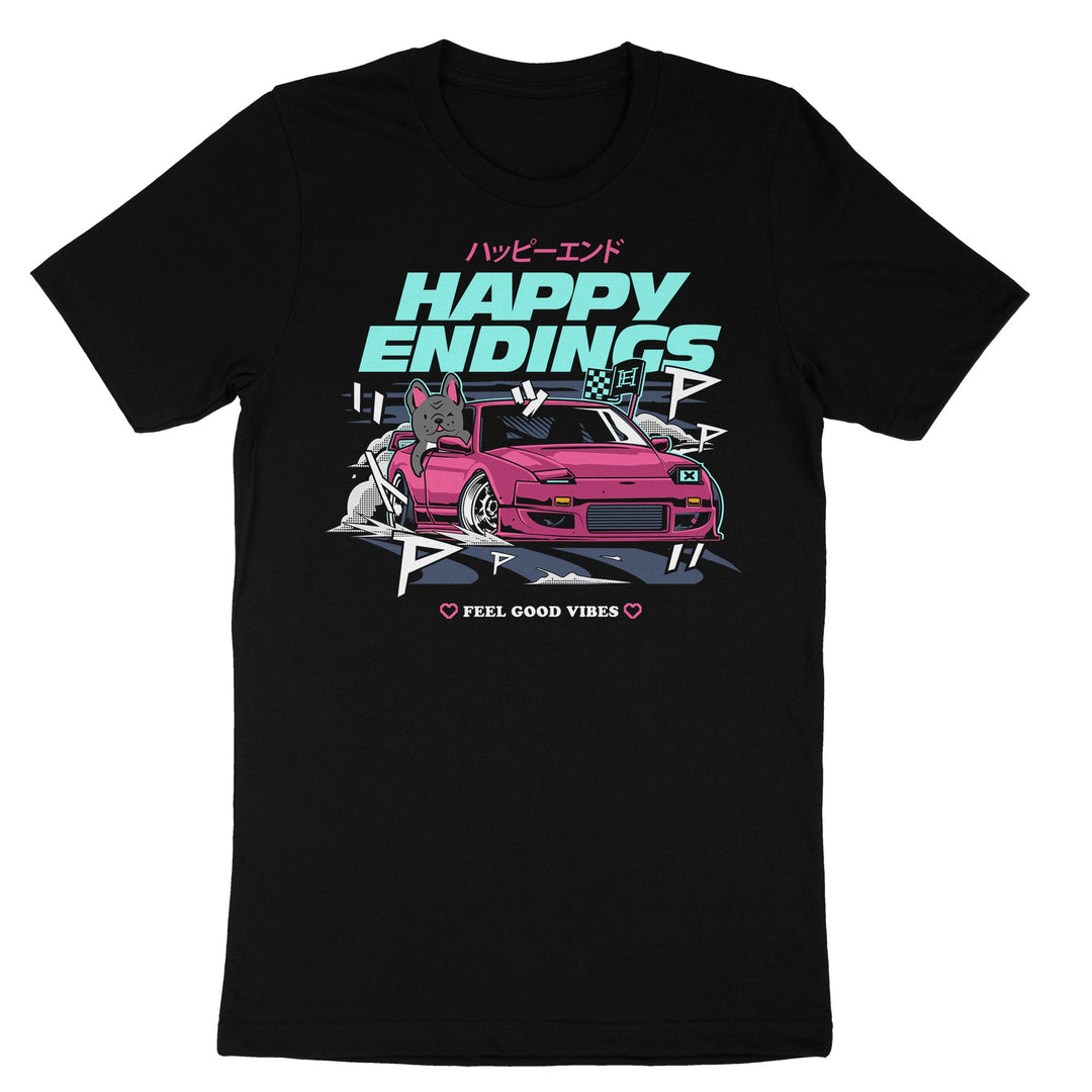 T - Shirt - S13 Drifting (Unisex) - Happy Endings - Automotive & Lifestyle Brand