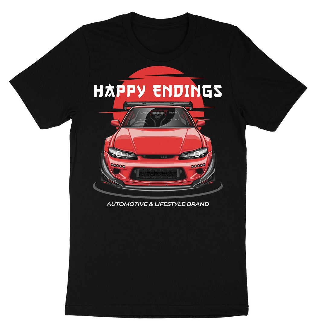 T - Shirt - Silvia (Unisex) - Happy Endings - Automotive & Lifestyle Brand