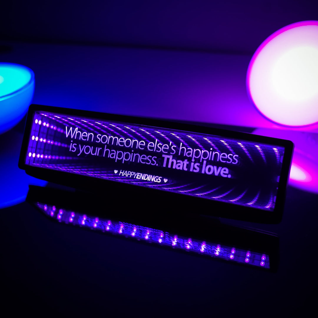 LED Infinity Mirrors - That is Love - Happy Endings - Automotive & Lifestyle Brand